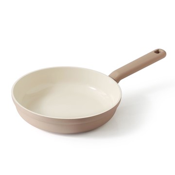 SENSARTE JP-SA-YJ6026 26cm 不沾煎鍋 陶瓷不沾塗層 米色