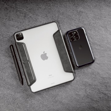 【MAGEASY】Vivaz多角度支架透明保護套-iPad