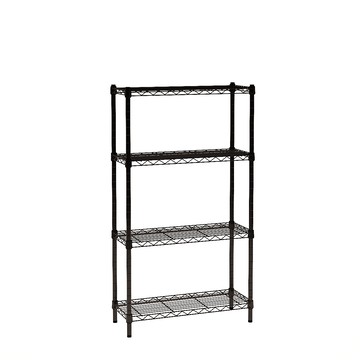 【客尊屋】粗管/小資型 30X76X135Hcm 黑武士四層架