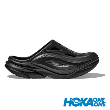 【HOKA】中性 Ora Recovery Mule 恢復拖鞋『黑』1147951 戶外 露營 登山 健行 休閒 時尚 出國 旅遊 拖鞋