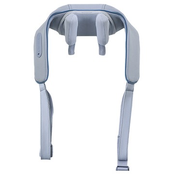 Well Life 悅生活 Best buy 無線肩頸斜方肌防滑落按摩器 升級6按摩頭  藍色  單一商品