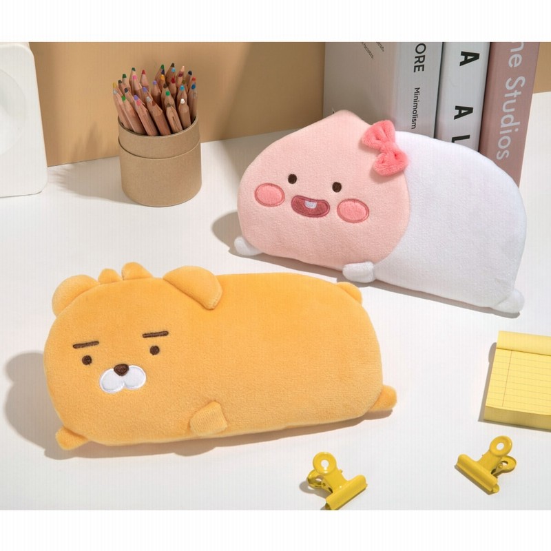 Kakao Friends Little Friends Flat Doll Pen Case ペンケース 韓国 ペンポーチ 筆箱 文房具 通販 Lineポイント最大1 0 Get Lineショッピング