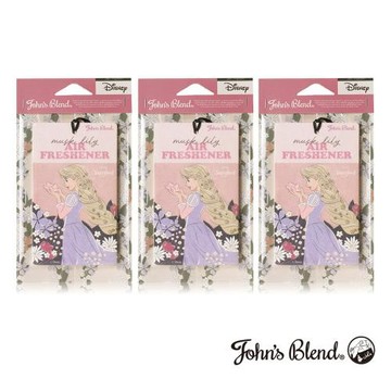 日本John’s Blend 迪士尼公主聯名香氛掛片X3片(魔髮奇緣)