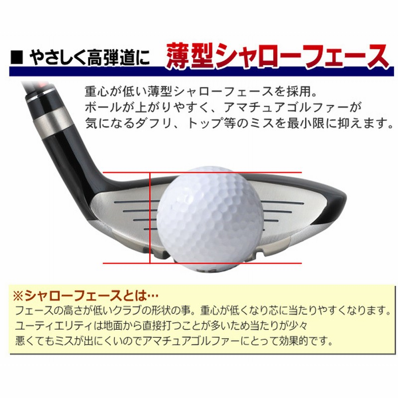 ステルス 5U ユーティリティ レフティ 左用 8000円以上で500円引