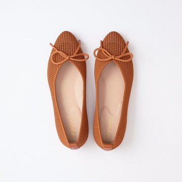 creer shoes_Breezy Boardwalk蝴蝶結鏤空平底鞋 針織平底鞋