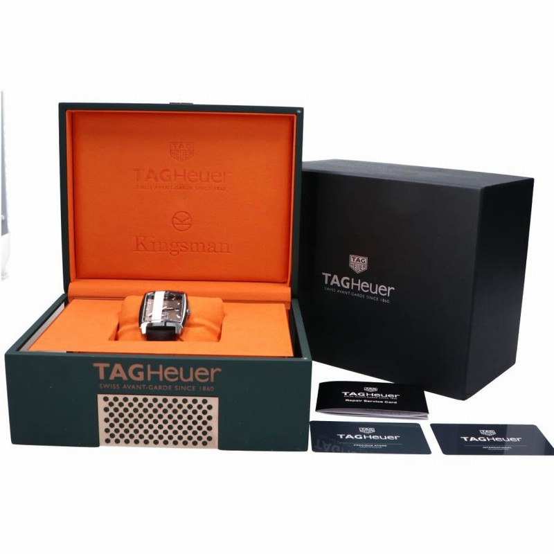 美品 TAG HEUER タグホイヤー x Kingsman キングスマン WAW131C.FC6419 モナコ 12Pダイヤモンド  スエードストラップ 腕時計 メンズ | LINEブランドカタログ