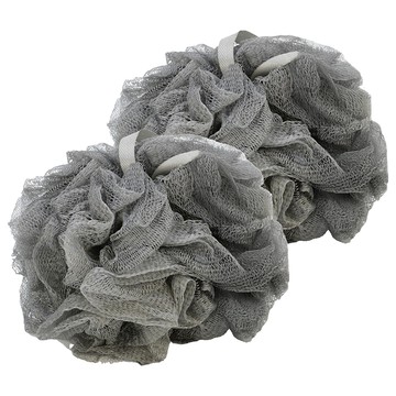 KEYTOSS 詰朵斯 竹炭添加POPO沐浴球  材質柔軟  不傷害皮膚  RE303-1  2個  1個