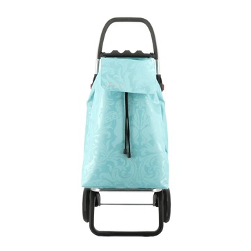 ROLSER 2L摺疊兩輪時尚購物車(水藍)