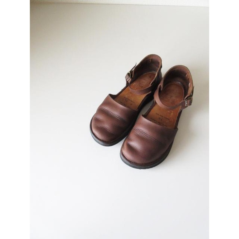 オーロラシューズ 7C ニューチャイニーズ レザー ブラウン AURORA SHOES / オーロラシューズ NEW CHINESE BROWN 7C/24.5cm