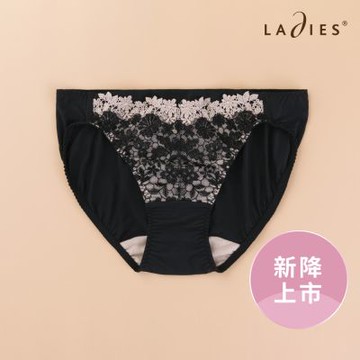 蕾黛絲-Premium 私人訂製低腰內褲 M-EL 香榭大道黑