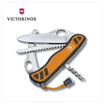 VICTORINOX 瑞士維氏 瑞士刀 Hunter XT Grip 6用/111mm/橘黑 0.8341.MC9