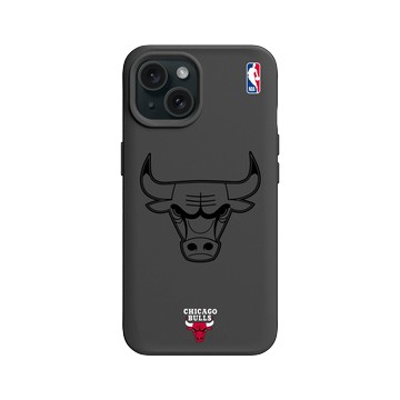 iPhone 15 SolidX 黑 - NBA - B&W-芝加哥公牛 Chicago Bulls B&W - Light