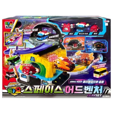 🎉現貨🎉韓國境內版🇰🇷小巴士 tayo （特殊款車子）太空 救援 冒險 星球 宇宙 場景 套組 太空車 太空梭