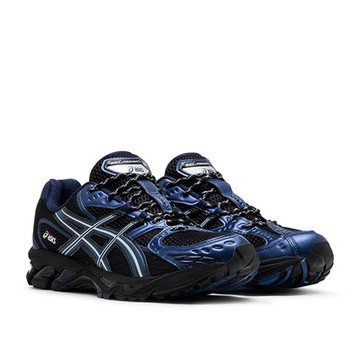 Asics Gel-Nimbus 10.1 黑藍 復古 休閒鞋 運動鞋 男鞋 1203A543-002