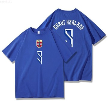 哈蘭德 Braut Haaland 2026世界盃純棉T恤 美式水洗oversize 水洗短袖 水洗T 短袖