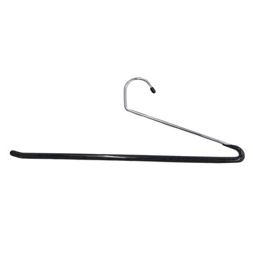 HIKOYA 和彥家 單層防滑褲架 鐵+軟性PVC塑膠 34*15cm  黑色  1組