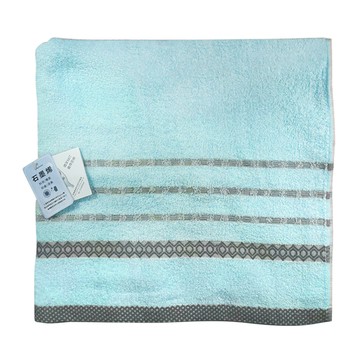 台灣製石墨烯浴巾 135 x 70cm 柔軟吸水 抗菌除臭  藍色  1條