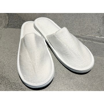【飯店拖鞋】白色割絨拖鞋 免洗拖鞋 環保拖鞋  辦公室拖鞋 民宿酒店 旅行拖鞋 ※單筆最少10雙出貨