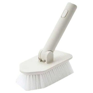 MUJI 無印良品 掃除系列 頭部可替換浴室用刷 18cm  1個  白色