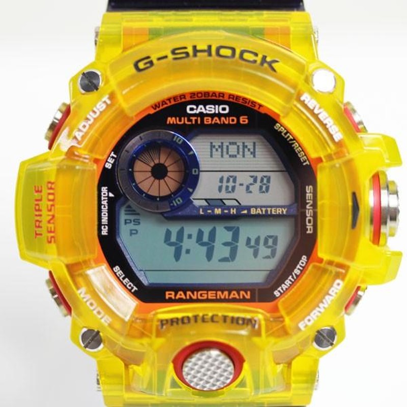 CASIO カシオ G-SHOCK GショックRANGEMAN レンジマン 電波ソーラー