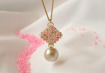 手工項鍊 Hikari no Tane光之種子 日本玻璃珠 獨一無二飾品 禮物