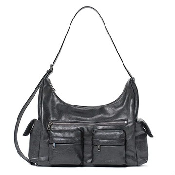 【SAMO ONDOH】Pocket Mug Bag L - veg charcoal