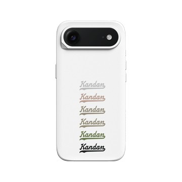 iPhone Air SolidX 白 - KID - KANDAN 美式字型