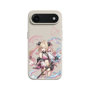 iPhone Air SolidX 貝殼灰 - 瑟拉斯蒂歐 - 白白虹 - 戰術泳裝白比手機殼殼
