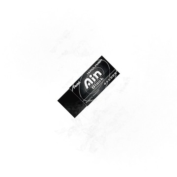 【Pentel 飛龍】黑色標準型塑膠擦 小 43x17.5x11.5mm /個 ZEAH06AT