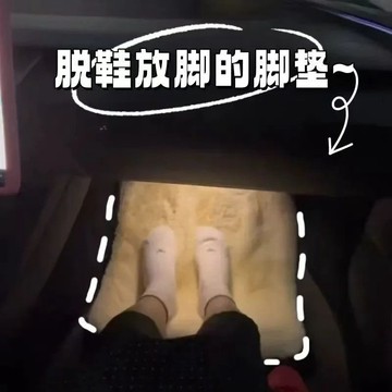 【臺灣出貨】女朋友專用毛絨地墊加厚汽車副駕駛腳墊女生送給女朋友的禮物實用