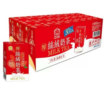 【現貨】義美 厚絲絨奶茶 250毫升 X 24入