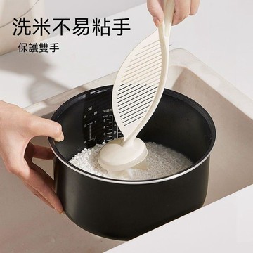 🔶臺灣發貨🔶新淘米器洗米瀝水擋板水果過濾漏勺廚房家用薏米紅豆瀝水篩免手洗