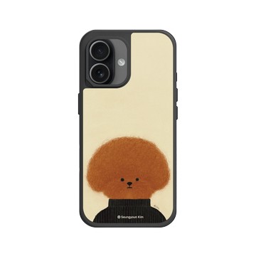 iPhone 17 SolidX 黑 - Seungyoun Kim - 黑衣小狗 Pingu Kim