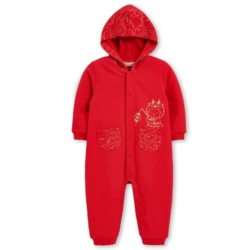 過年趣 龍年連帽長袖兔裝