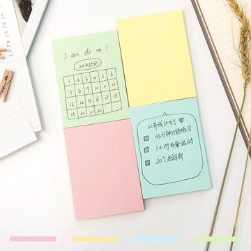 現貨《文具用品C1D』7.6*10cm 得力 便利貼 ♥ 學生 辦公文具 便條紙 ♥ 標貼 便簽紙 彩色 即時貼 備忘錄