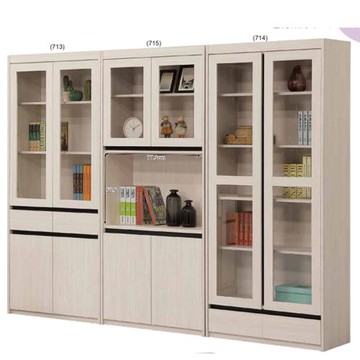 AS雅司-彭絲8尺書櫃組-242.4*39.8*192.8cm