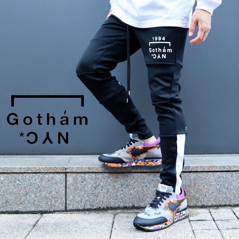 GOTHAM NYC ゴッサム エヌワイシー スキニー ジャージパンツ M L