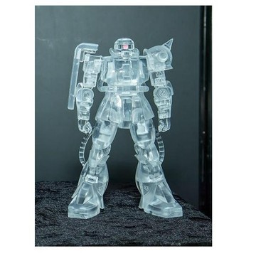 星矢TOY 板橋實體店面 代理 景品 機動戰士鋼彈 MS-07F 全剖透明 綠薩克
