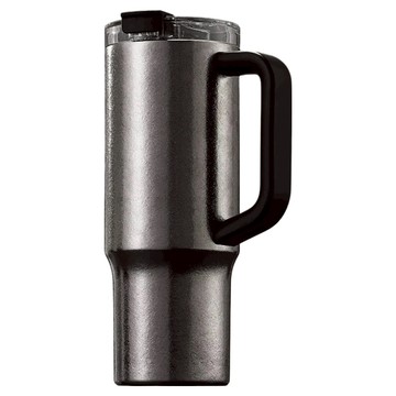 TEMPEST 純鈦冰壩杯 鈦吸管把手款  冰晶黑色  1個  1L