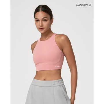 【Danskin】玫瑰粉挖肩美背運動內衣 XTSUB124