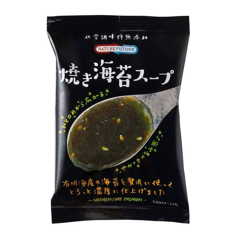 コスモス食品 Nature Future 焼き海苔スープ 8.3g ×10袋