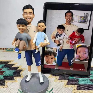 客制化人物公仔 人偶 3D人像畫 似顏繪 肖像 定制 生日 紀念 禮物