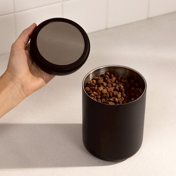 FELLOW E-ATMOS 電動真空密封罐 1.2L (玻璃 / 不鏽鋼黑) - 玻璃