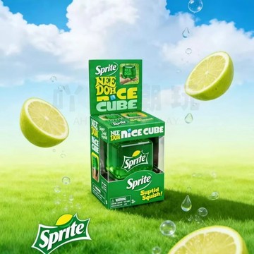 NeeDoh Nice Cube 方塊捏 NeeDoh 減壓球 壓力球 流紋冰塊方塊麥芽糖水滴解壓玩具回彈高顏值發泄