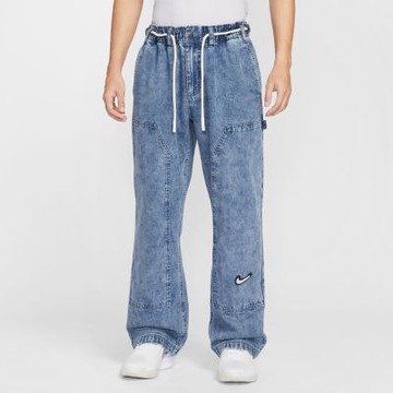 NIKE 長褲 男 牛仔褲 寬褲 AS M NK DENIM PANT NAOS 藍 HV3561-436