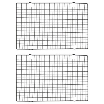 TRIARROW 三箭牌 不沾置涼架 ETQ-2540 鋼線材質+特富龍不沾塗層 耐溫220°C  40.5 x 25.5 x 2cm  2個