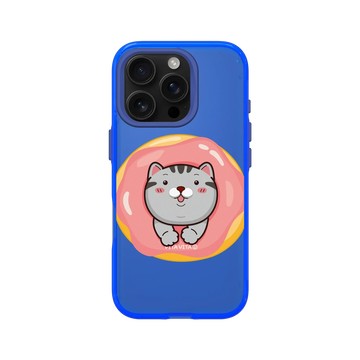 iPhone 16 Pro Clear 激光藍 - VITA VITA．塔仔是隻貓 - 再吃一口胖嘟嘟