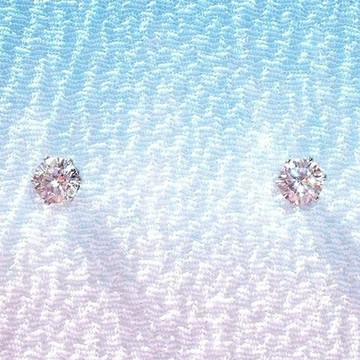 免運：頂級醫療級不鏽鋼 鋯石耳環 (5mm)