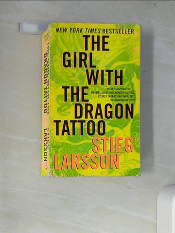 【書寶二手書T7／原文小說_W18】The Girl With the Dragon Tattoo_Stieg Larsson