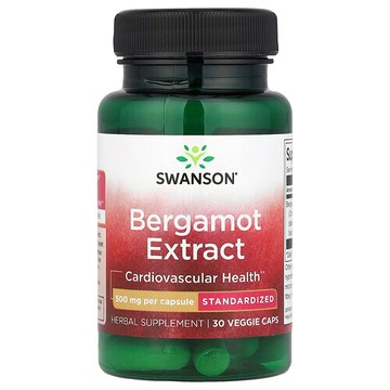 Swanson Vitamins, 弗手柑提取物，500 毫克，30 粒素食膠囊